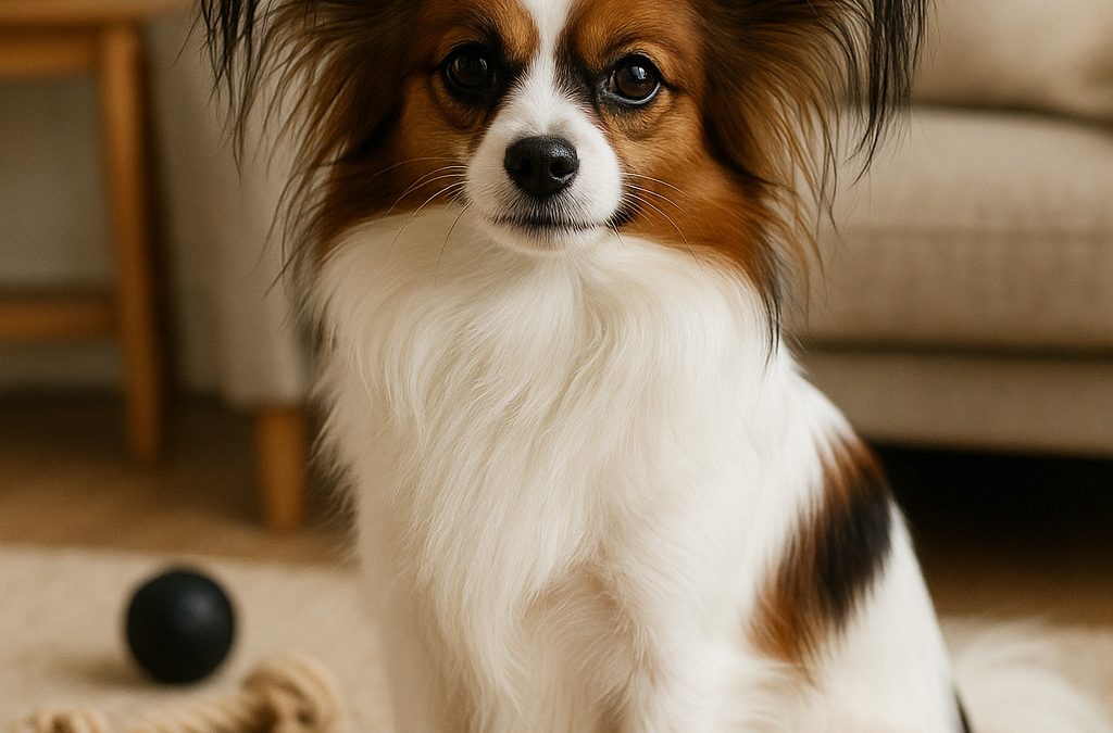 Chien Papillon : caractère, éducation, santé et entretien