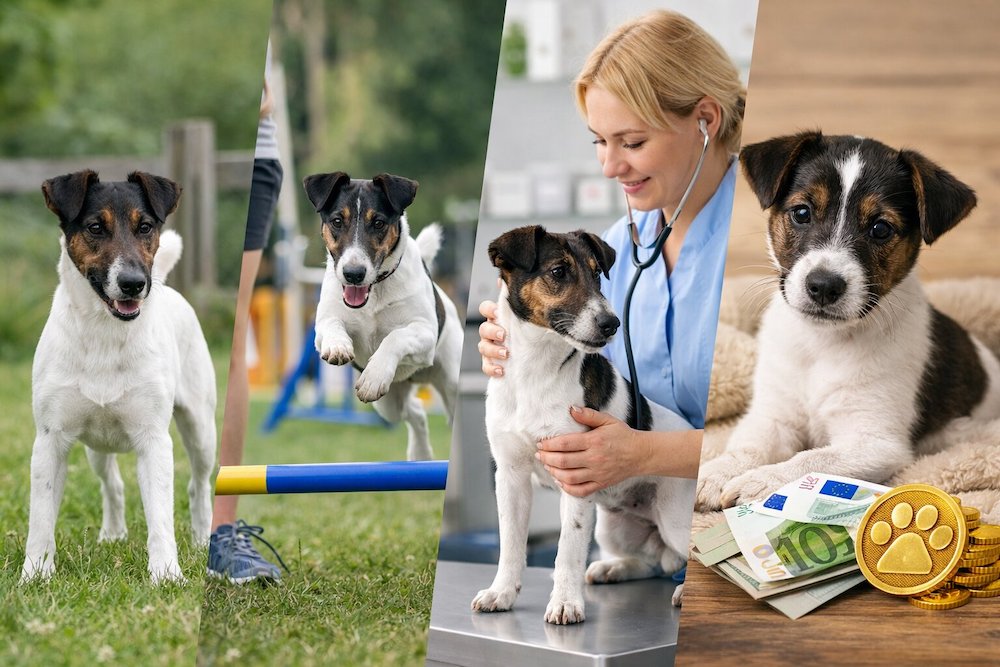Fox terrier à poil lisse : caractère, éducation et prix