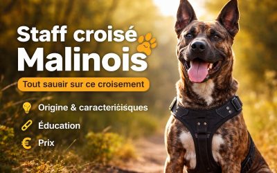 Staff croisé Malinois : tout savoir sur ce croisement