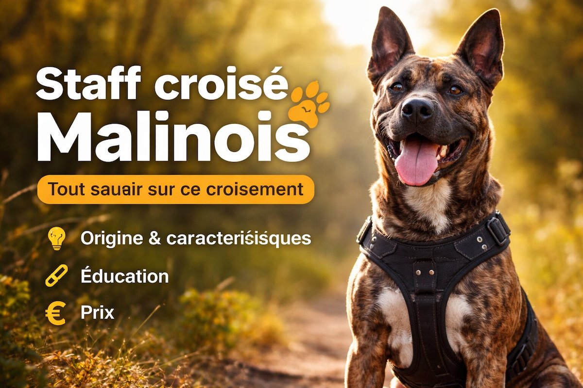Staff croisé malinois