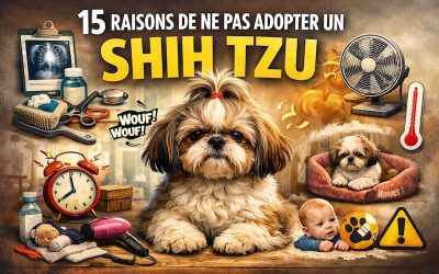 15 raisons de ne pas adopter un Shih Tzu