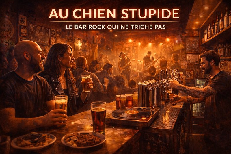 Au Chien Stupide (Nantes) : le bar rock qui ne triche pas