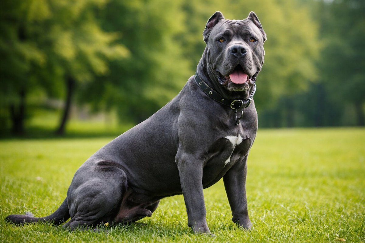 Cane Corso bleu