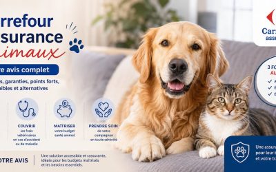 Assurance Carrefour Animaux (Chien et Chat) : notre avis complet sur les formules, tarifs et garanties