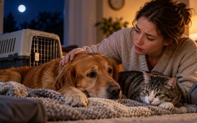 Chien ou chat malade la nuit : quand faut-il consulter en urgence ?